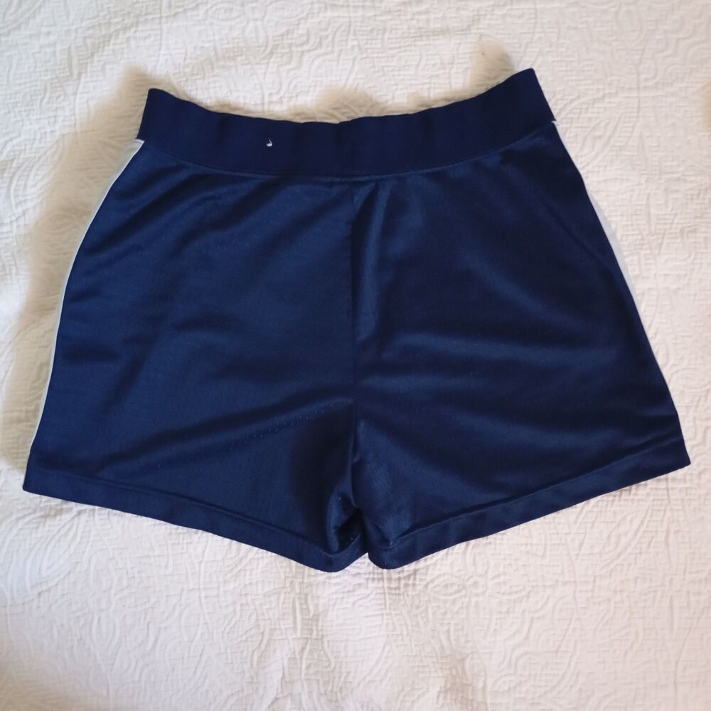Athletic Works Women's Shorts, Size S 4/6, Blue and White Logo - Picture 4 of 9